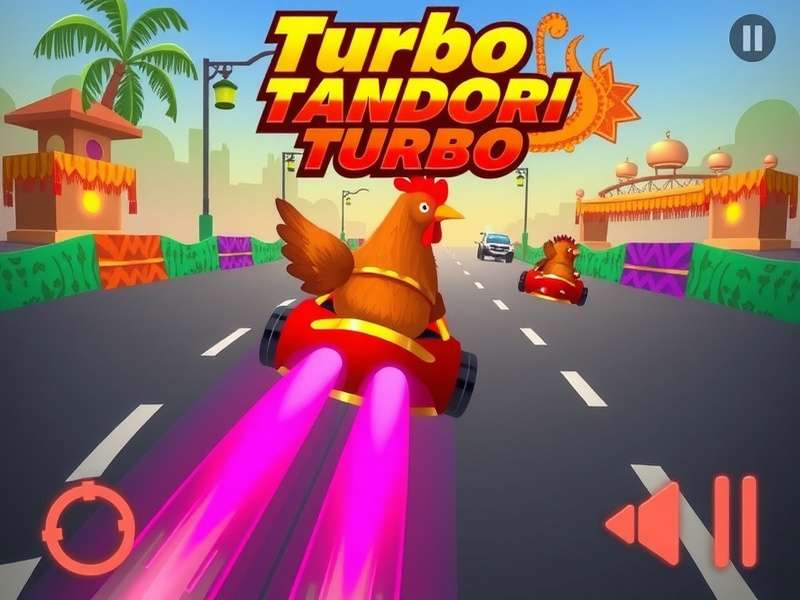 Turbo Tandoori Turbo game tracks showing Diwali and Holi themed levels